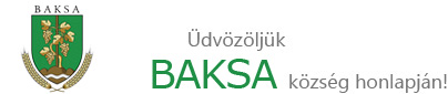 Baksa község honlapja